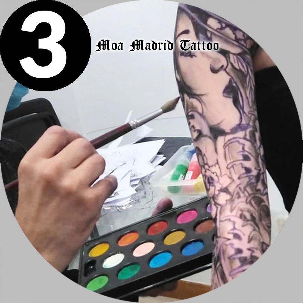 Escoge a un tatuador que